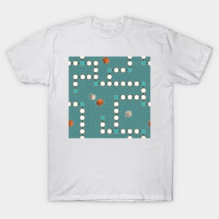 Board game on green T-Shirt